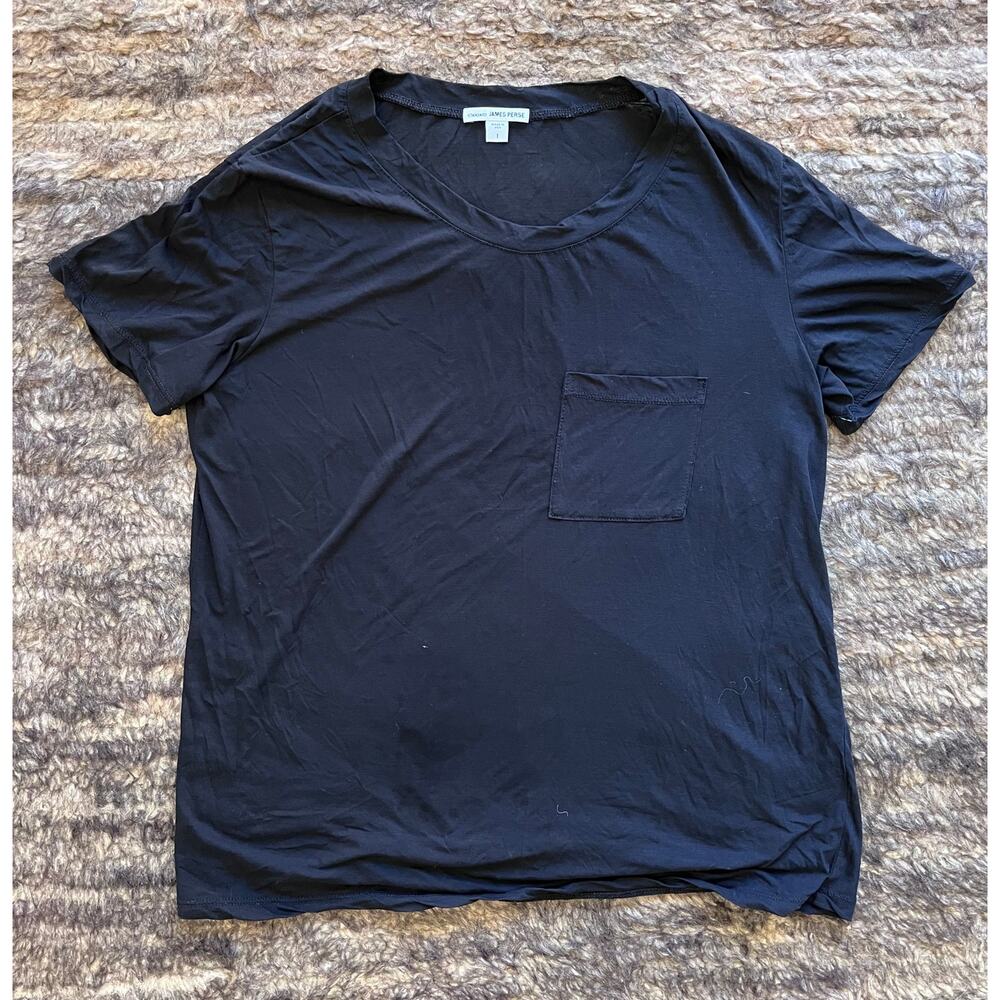 Women’s James Perse cotton tshirt black small